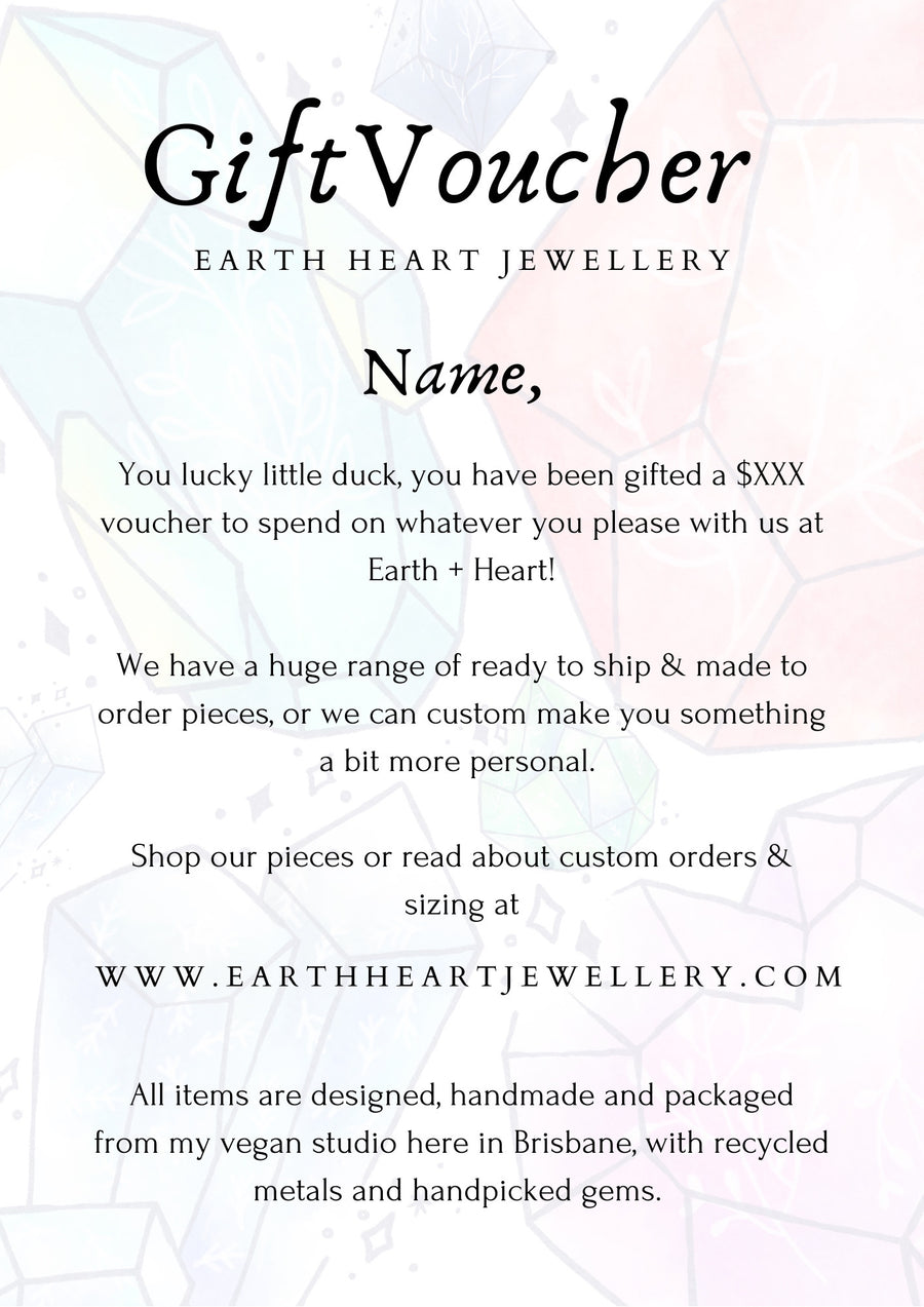 Jewellery Gift Card