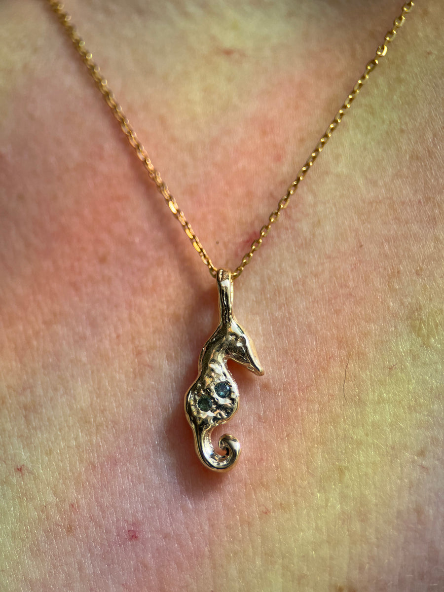 Seahorse Pendant | Ocean Inspired Necklace