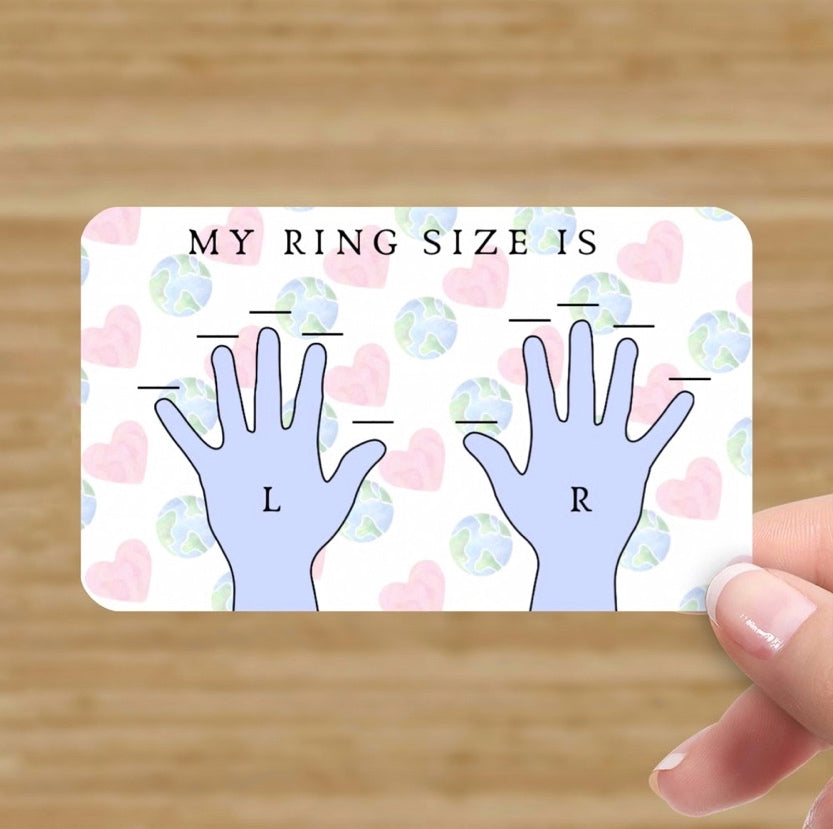 Ring Sizer | Work Out Your Ring Size At Home