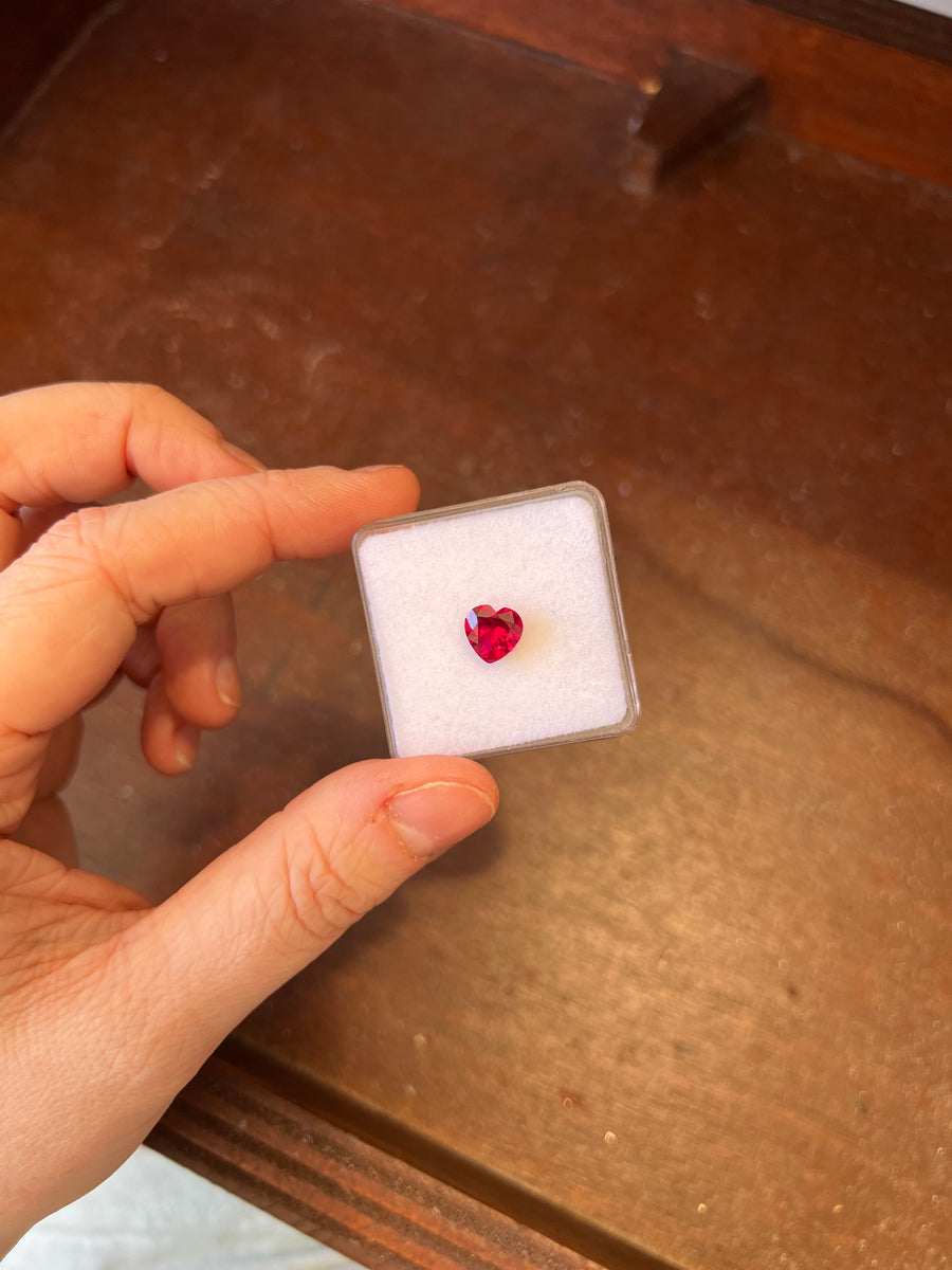 Sweetheart XL Ring | Personalised Love Heart Ring (Made to Order)