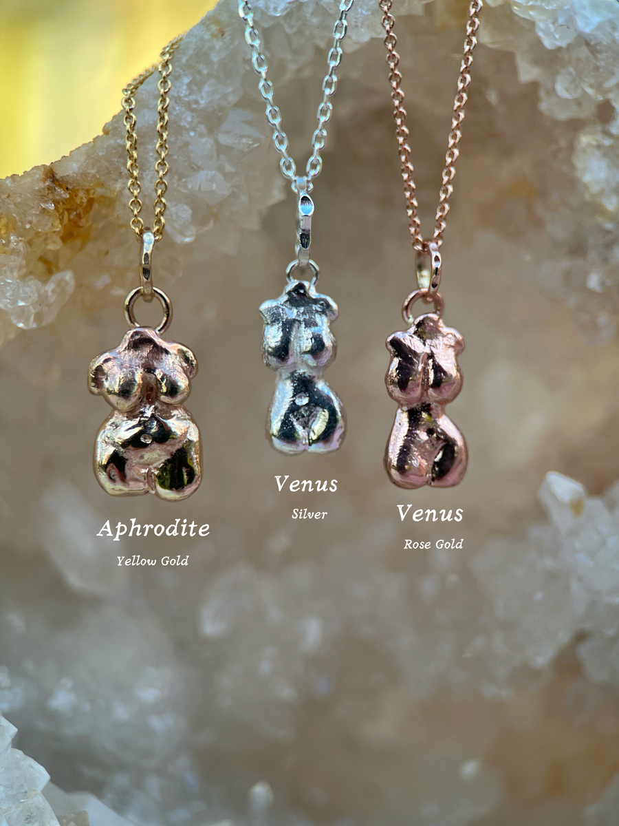 Venus | Divine Goddess Ring, Necklace or Earrings (Made to Order)