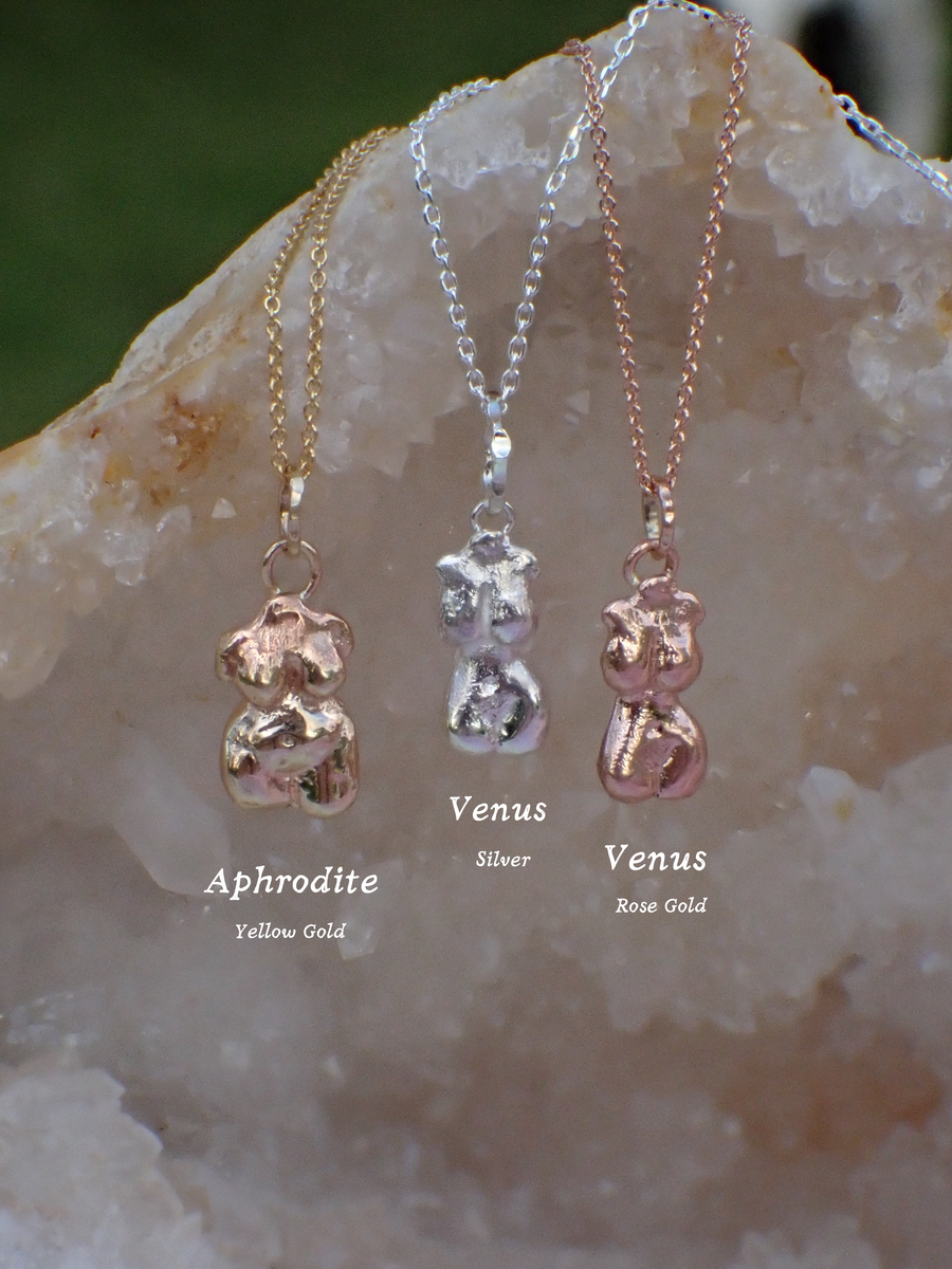 Venus | Divine Goddess Ring, Necklace or Earrings (Made to Order)