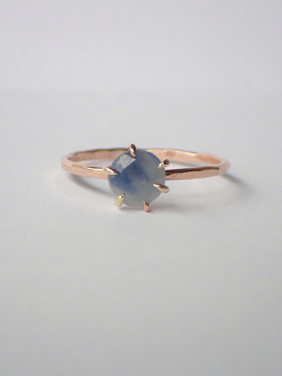 Dusk Band | Rose Gold Sapphire Ring | Size 7.75 / P (OOAK & Ready to Ship)
