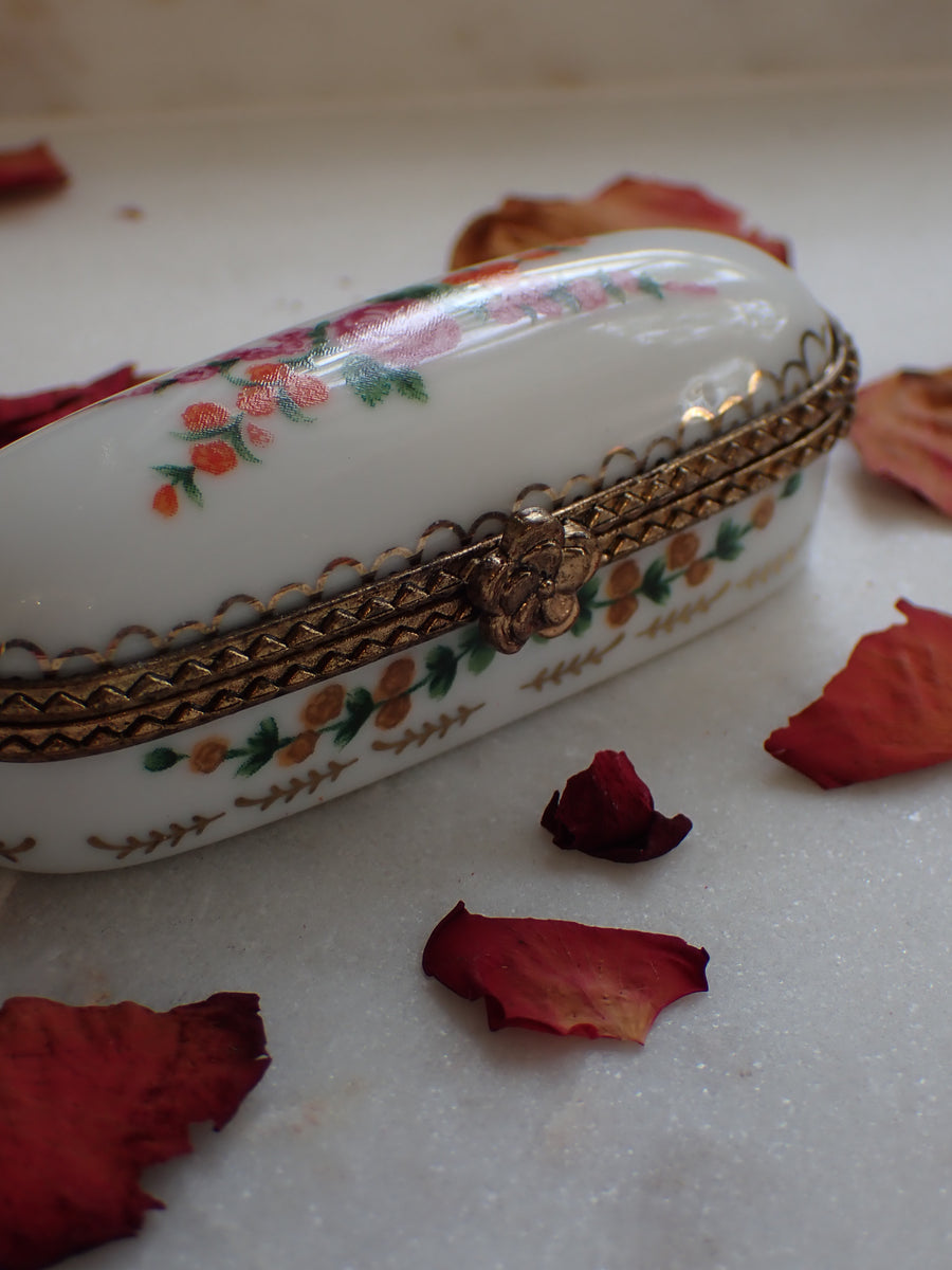 Blossom Ceramic Trinket Box | Jewellery Box